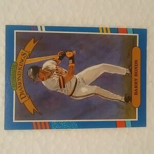 Barry Bonds Baseball Card 1991